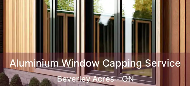  Aluminium Window Capping Service Beverley Acres - ON