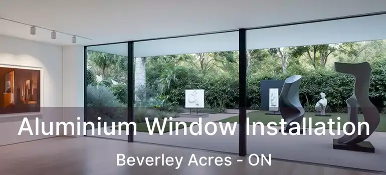  Aluminium Window Installation Beverley Acres - ON