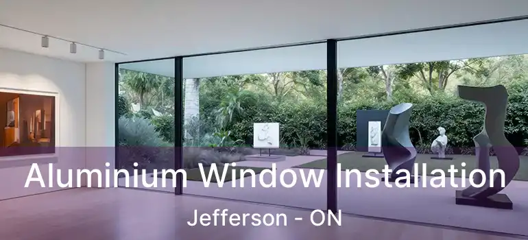  Aluminium Window Installation Jefferson - ON