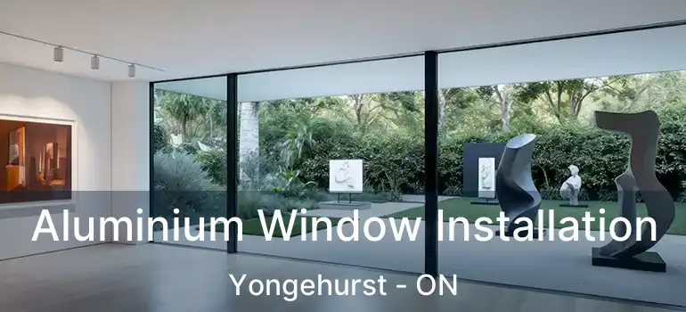  Aluminium Window Installation Yongehurst - ON
