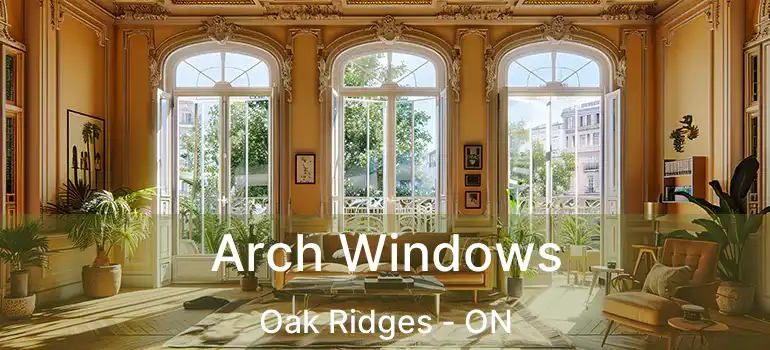  Arch Windows Oak Ridges - ON