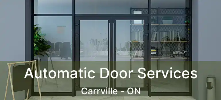  Automatic Door Services Carrville - ON