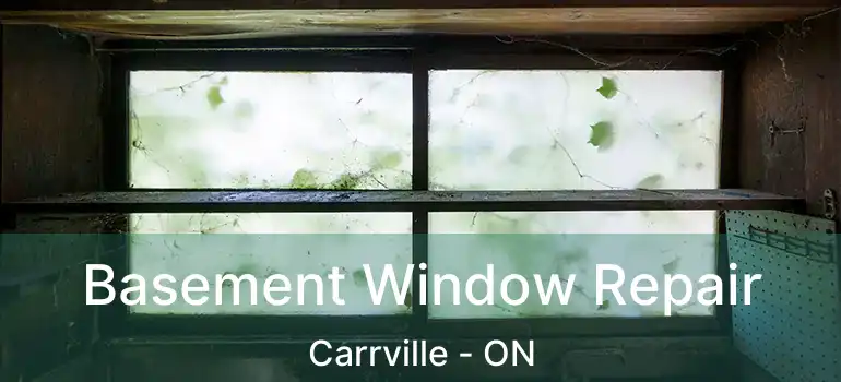  Basement Window Repair Carrville - ON