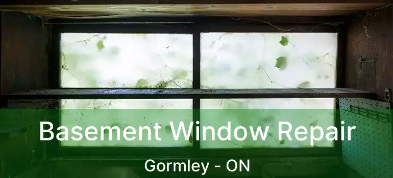  Basement Window Repair Gormley - ON