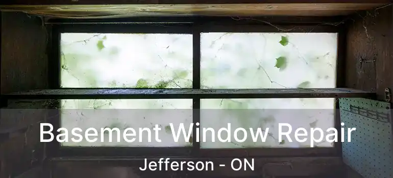  Basement Window Repair Jefferson - ON