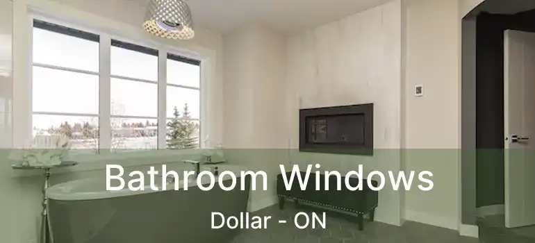  Bathroom Windows Dollar - ON