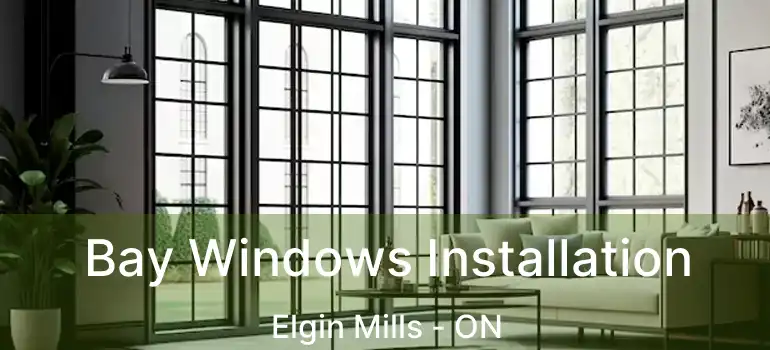  Bay Windows Installation Elgin Mills - ON