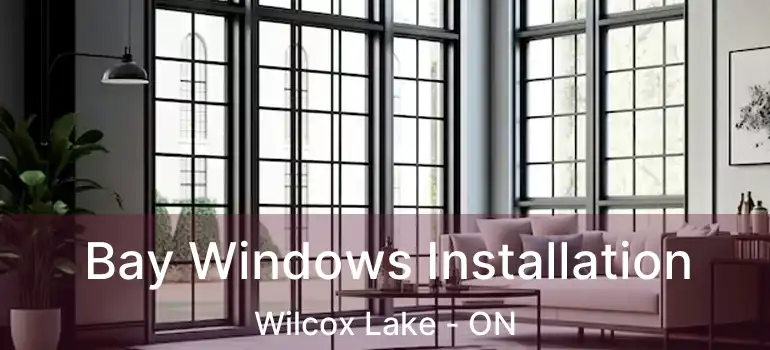  Bay Windows Installation Wilcox Lake - ON