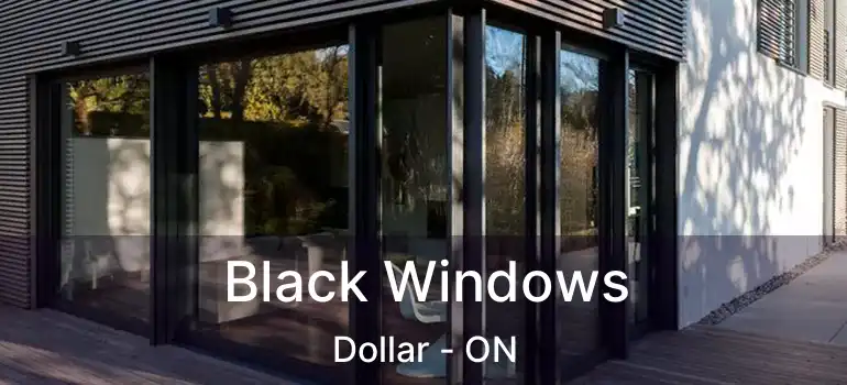  Black Windows Dollar - ON