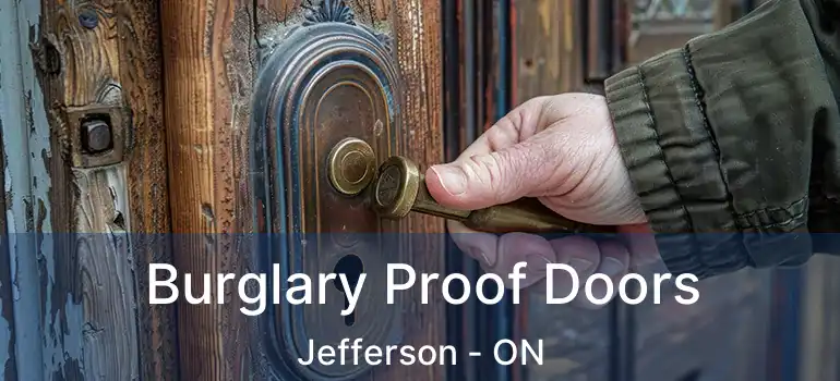  Burglary Proof Doors Jefferson - ON