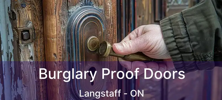  Burglary Proof Doors Langstaff - ON
