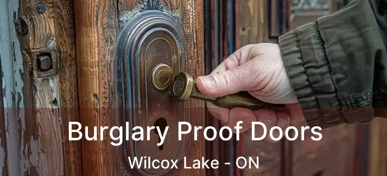  Burglary Proof Doors Wilcox Lake - ON