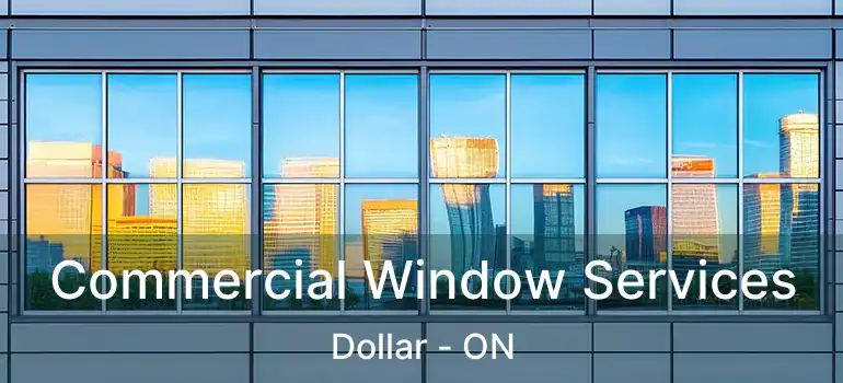 Commercial Window Services Dollar - ON