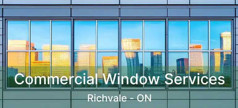  Commercial Window Services Richvale - ON