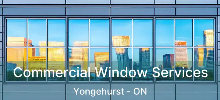  Commercial Window Services Yongehurst - ON