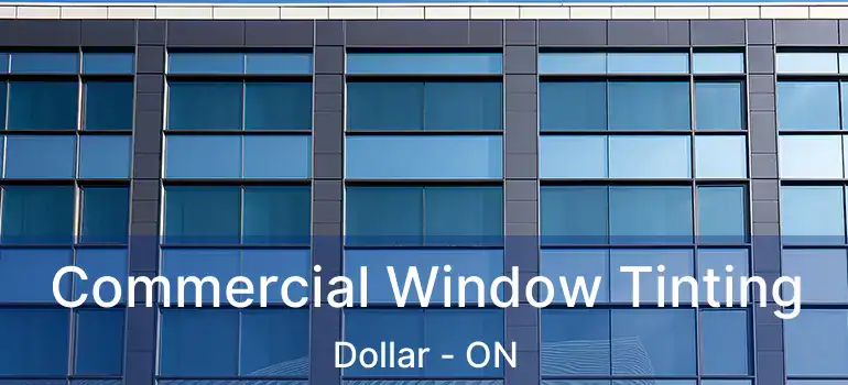  Commercial Window Tinting Dollar - ON