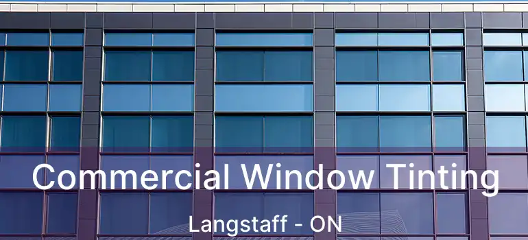  Commercial Window Tinting Langstaff - ON