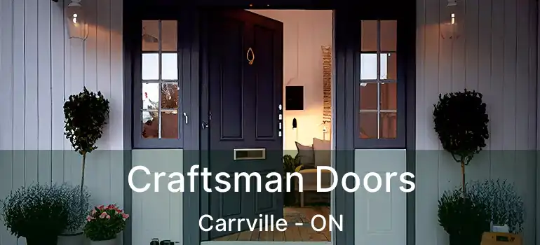  Craftsman Doors Carrville - ON