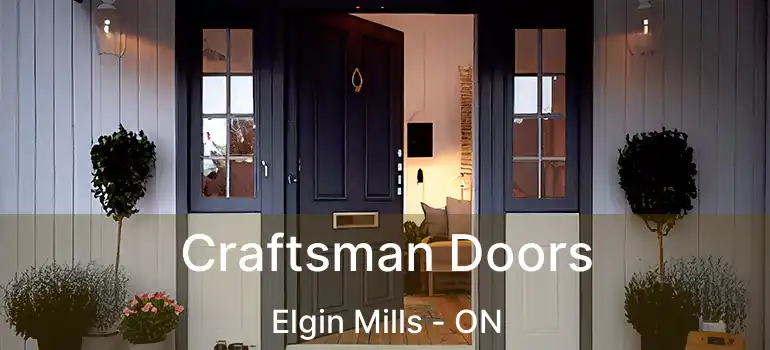  Craftsman Doors Elgin Mills - ON