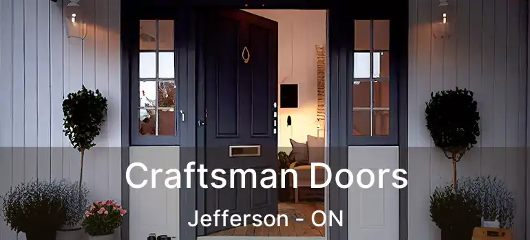  Craftsman Doors Jefferson - ON