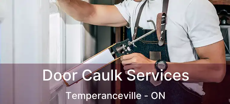  Door Caulk Services Temperanceville - ON