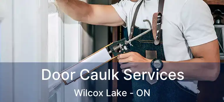  Door Caulk Services Wilcox Lake - ON