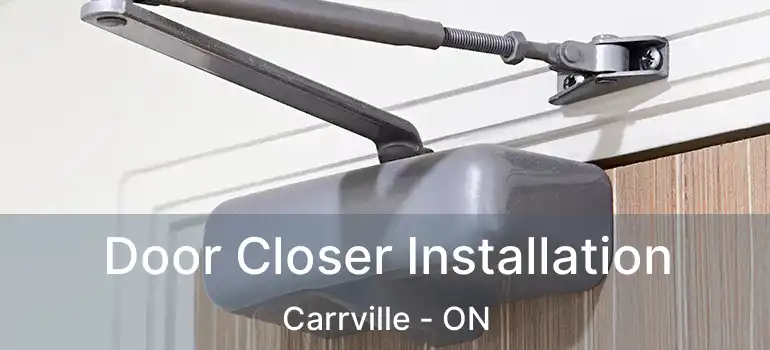  Door Closer Installation Carrville - ON