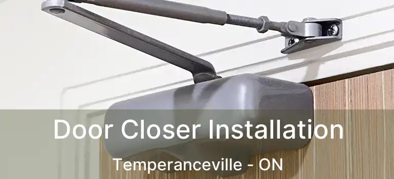  Door Closer Installation Temperanceville - ON