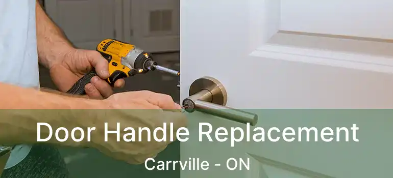  Door Handle Replacement Carrville - ON