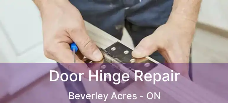  Door Hinge Repair Beverley Acres - ON