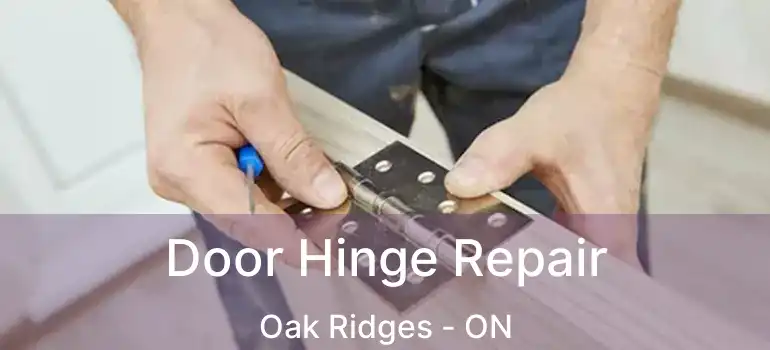  Door Hinge Repair Oak Ridges - ON