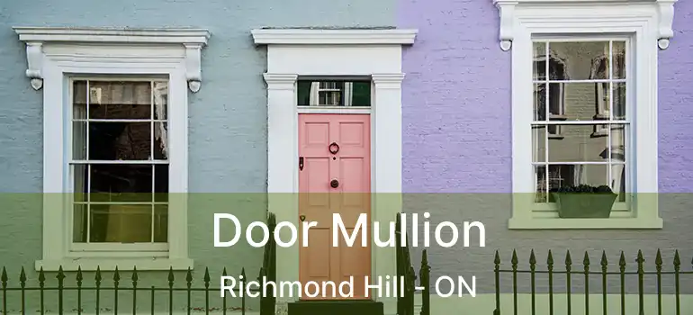  Door Mullion Richmond Hill - ON