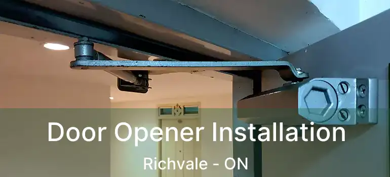  Door Opener Installation Richvale - ON