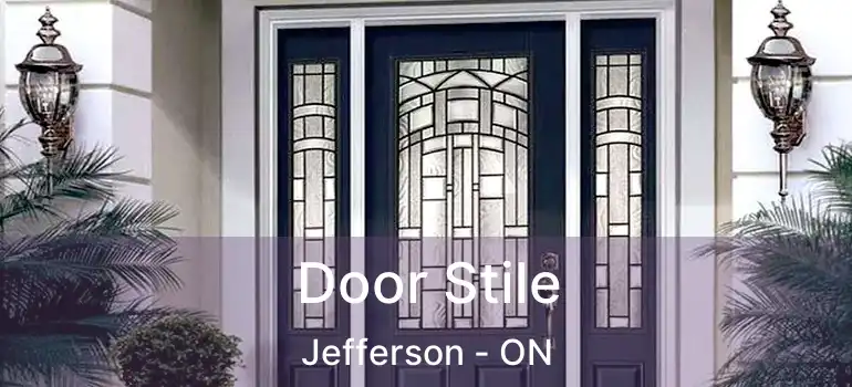  Door Stile Jefferson - ON