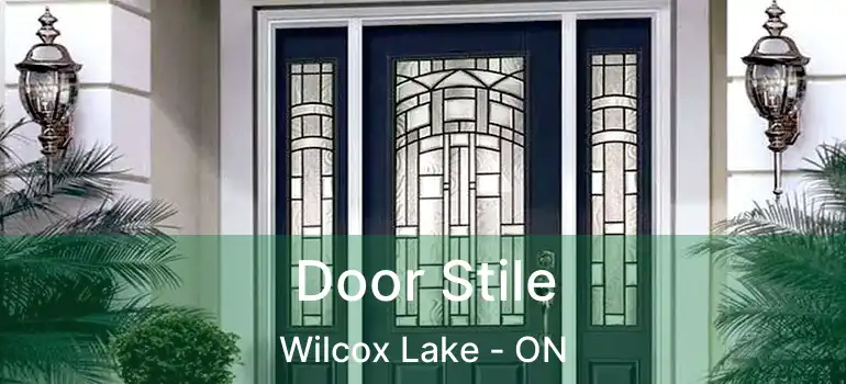  Door Stile Wilcox Lake - ON