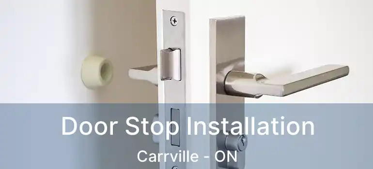  Door Stop Installation Carrville - ON