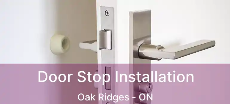  Door Stop Installation Oak Ridges - ON