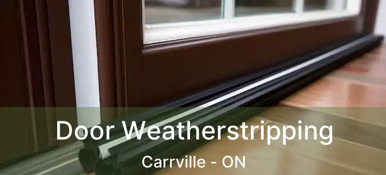  Door Weatherstripping Carrville - ON