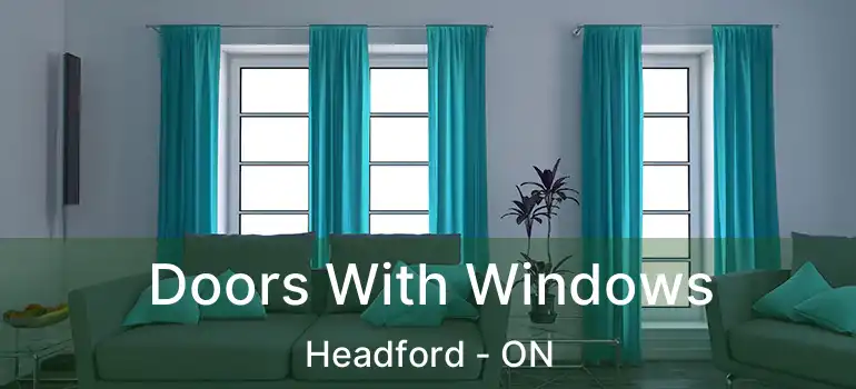  Doors With Windows Headford - ON