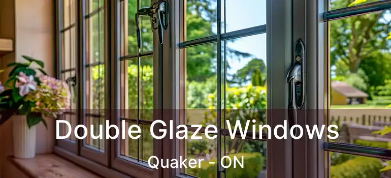  Double Glaze Windows Quaker - ON