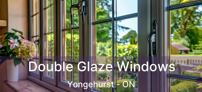  Double Glaze Windows Yongehurst - ON