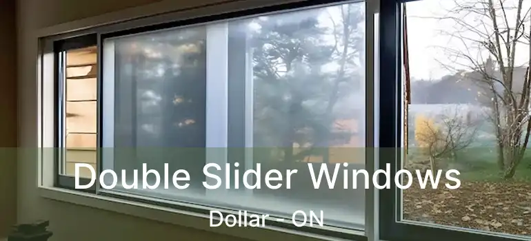  Double Slider Windows Dollar - ON