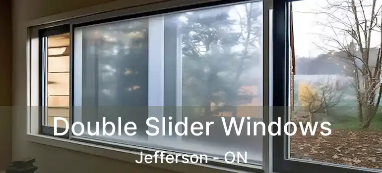  Double Slider Windows Jefferson - ON