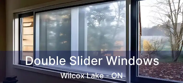  Double Slider Windows Wilcox Lake - ON