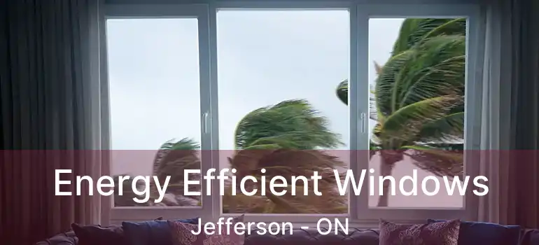  Energy Efficient Windows Jefferson - ON