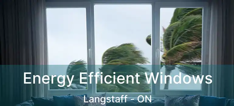  Energy Efficient Windows Langstaff - ON