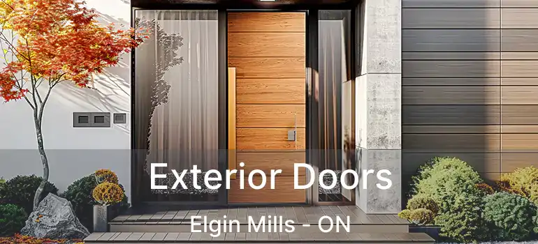  Exterior Doors Elgin Mills - ON