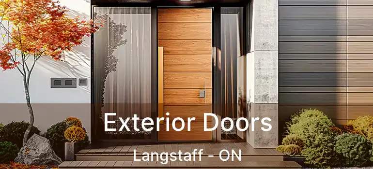  Exterior Doors Langstaff - ON