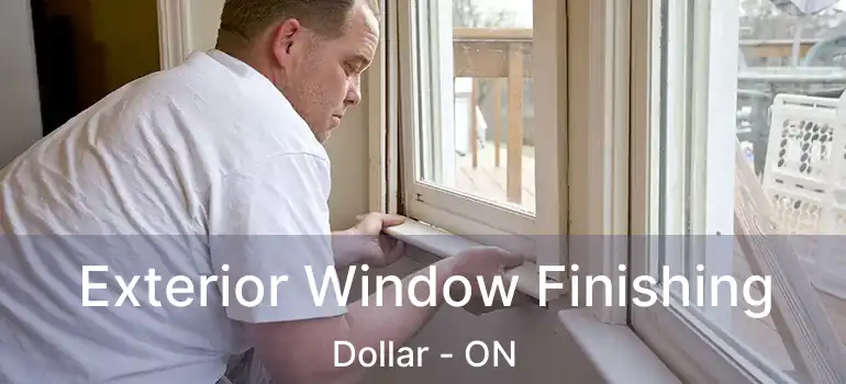  Exterior Window Finishing Dollar - ON