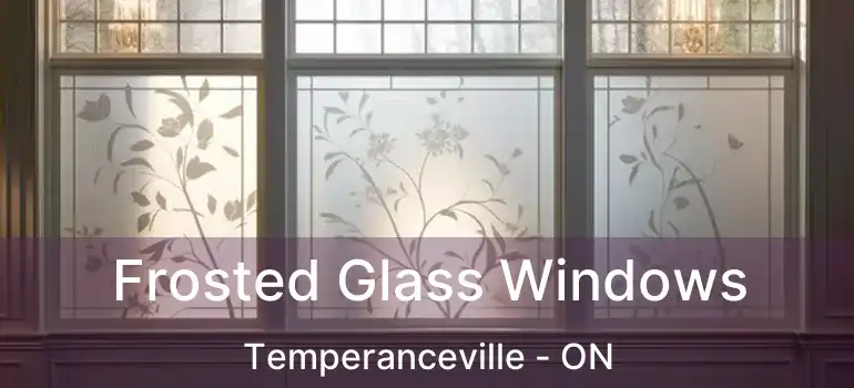  Frosted Glass Windows Temperanceville - ON